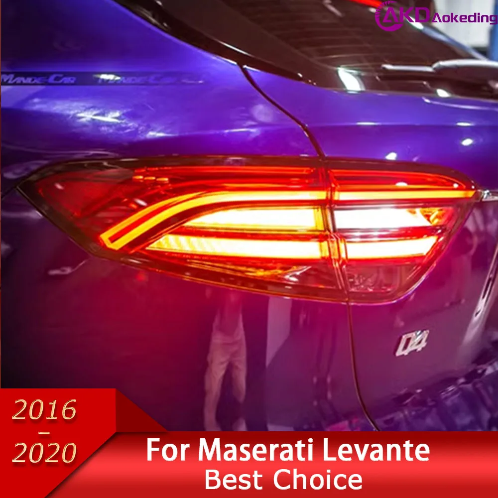 Автомобильные задние фонари для Maserati Levante, светодиодный задний фонарь 2016-2020, Levante, задний противотуманный тормоз, указатель поворота, автомобильные аксессуары
Автомобильные задние фонари для Maserati Levante, светодиодный задний фонарь 2016-2020, Levante, задний противотуманный тормоз, указатель поворота, автомобильные аксессуары