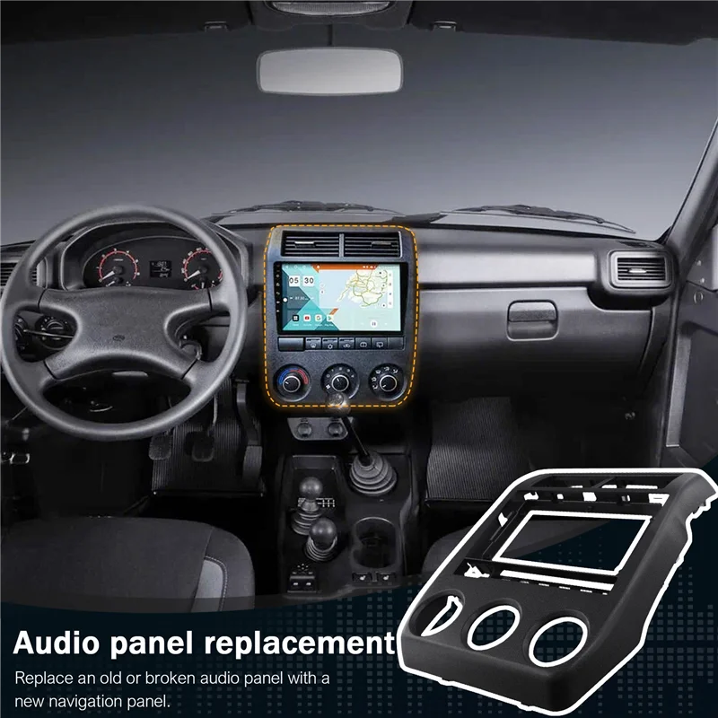 Portable 9 Inch Host Unit 2DIN Car Radio Fascia Frame For LADA NIVA 2022 Dash Fitting Panel Kit
Portable 9 Inch Host Unit 2DIN Car Radio Fascia Frame For LADA NIVA 2022 Dash Fitting Panel Kit
