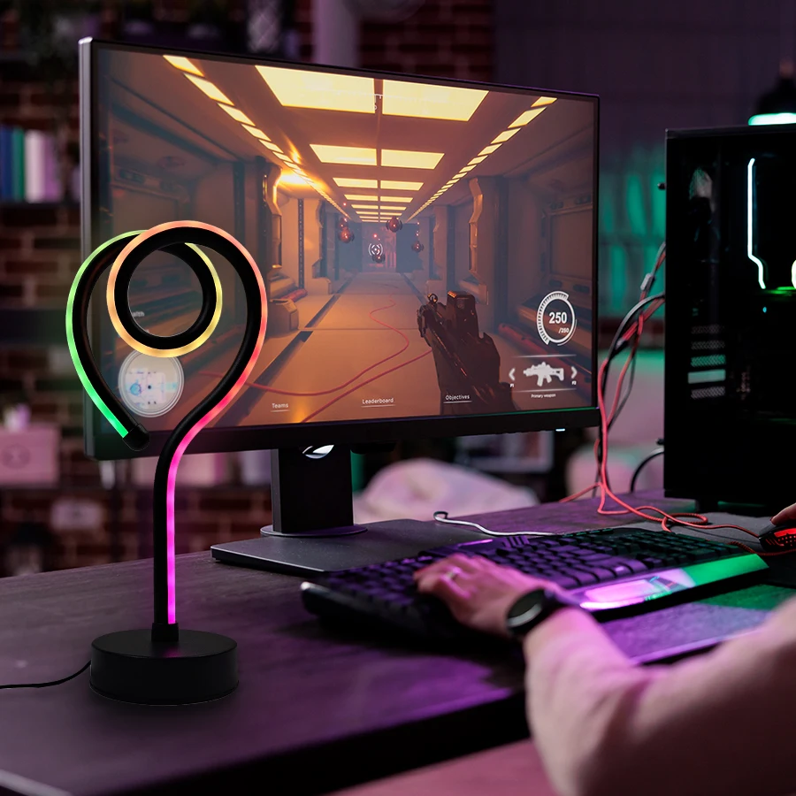 Unique Artistic - styled Heart - shaped Spiral Desk Lamp. USB - powered with Color - changing Effects. Suitable for Various Room
Unique Artistic - styled Heart - shaped Spiral Desk Lamp. USB - powered with Color - changing Effects. Suitable for Various Room