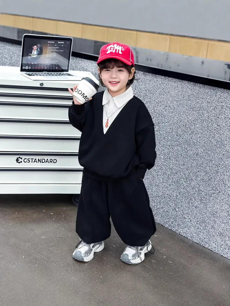 Big Boys Leisure Set Fashion Children False two pieces Sweatshirt and Pnts 2pcs Outfit Autumn Kids Clothes Suit Teen Tracksuits
Big Boys Leisure Set Fashion Children False two pieces Sweatshirt and Pnts 2pcs Outfit Autumn Kids Clothes Suit Teen Tracksuits