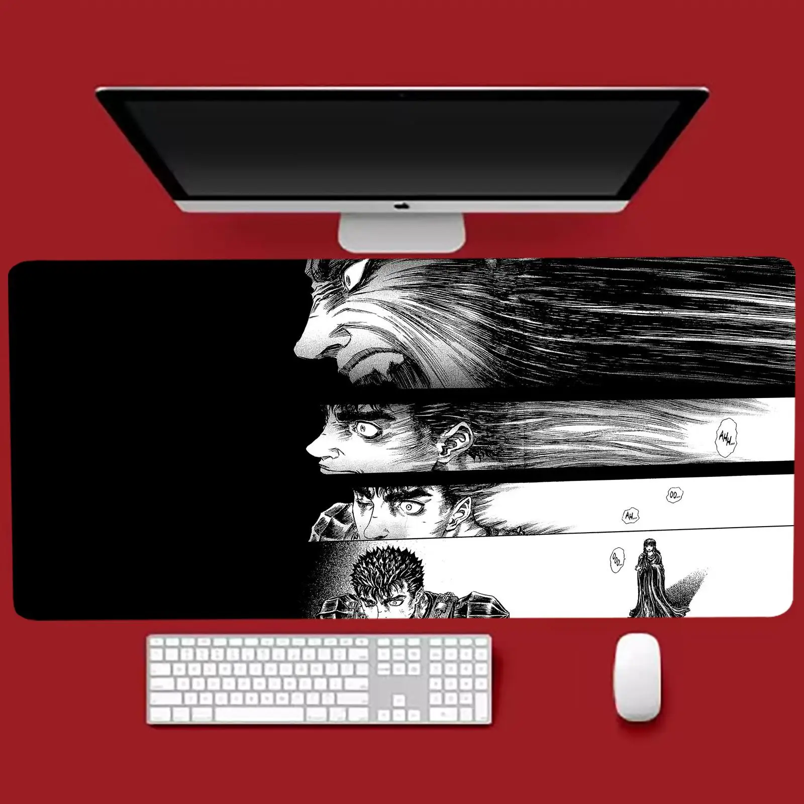 Berserk New Computer Home Mousepad XXL Desk Mats Natural Rubber Office Anti Slip Gaming Accessories pad
Berserk New Computer Home Mousepad XXL Desk Mats Natural Rubber Office Anti Slip Gaming Accessories pad