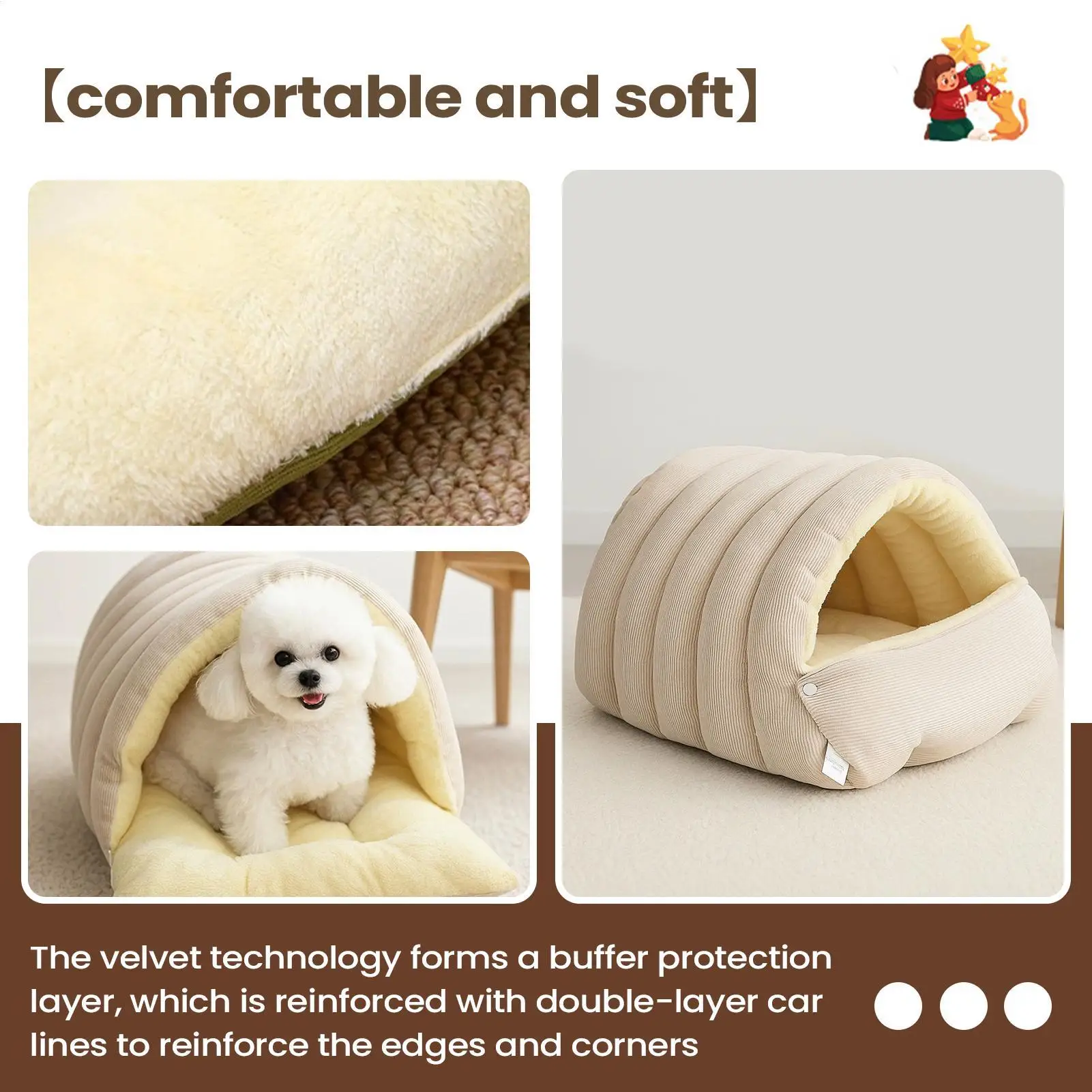 Кровать для собак, съемное зимнее гнездо, питомник, кровать для кошек, пещера для щенков, котят, животных, в помещении, для гостиной, спальни, балкона, квартиры
Кровать для собак, съемное зимнее гнездо, питомник, кровать для кошек, пещера для щенков, котят, животных, в помещении, для гостиной, спальни, балкона, квартиры