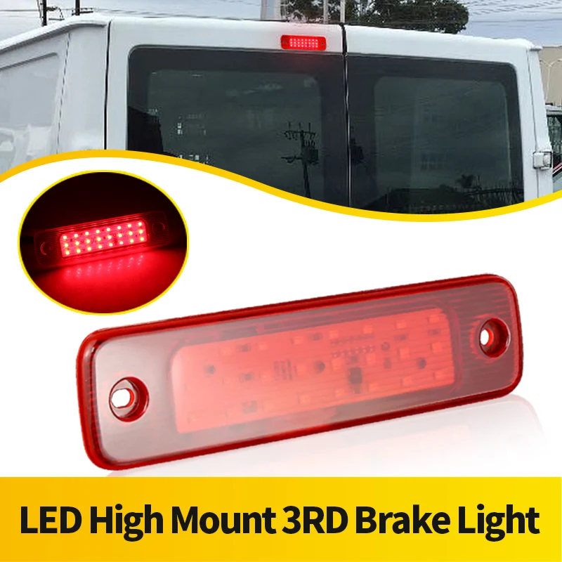 1PC Smoked/Red Lens Rear LED Third High Level Mounted Brake Stop Light For Ford Transit 2009-2014 Taillight Lamp 5089490/4888990
1PC Smoked/Red Lens Rear LED Third High Level Mounted Brake Stop Light For Ford Transit 2009-2014 Taillight Lamp 5089490/4888990