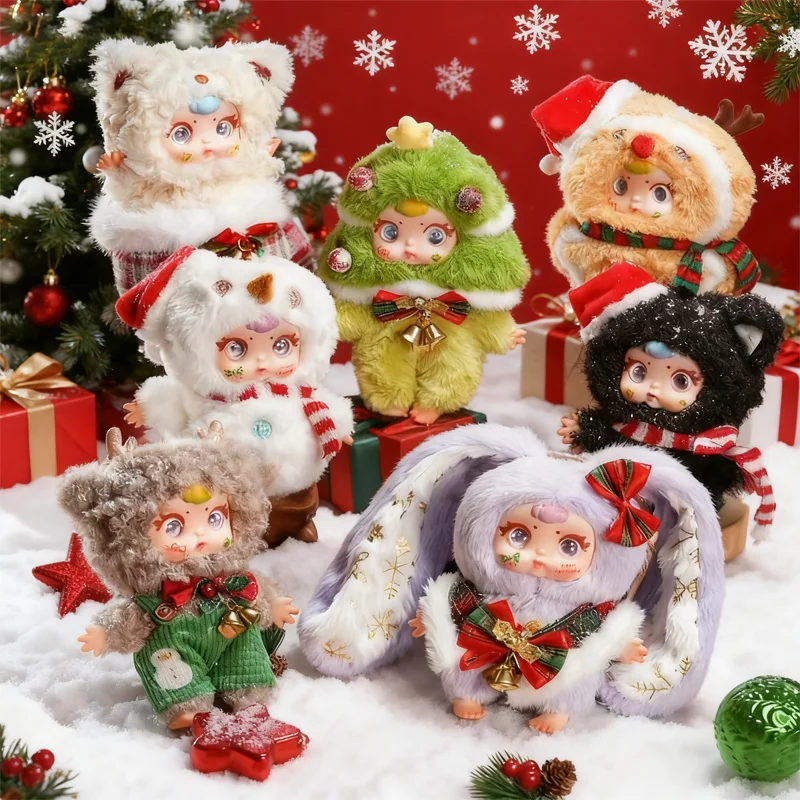 MM Milk Candy Рождественская серия Mystery Blind Box Мягкая плюшевая виниловая кавайная милая сумка Работа-компаньон Настольный декор Коллекционный подарок
MM Milk Candy Рождественская серия Mystery Blind Box Мягкая плюшевая виниловая кавайная милая сумка Работа-компаньон Настольный декор Коллекционный подарок