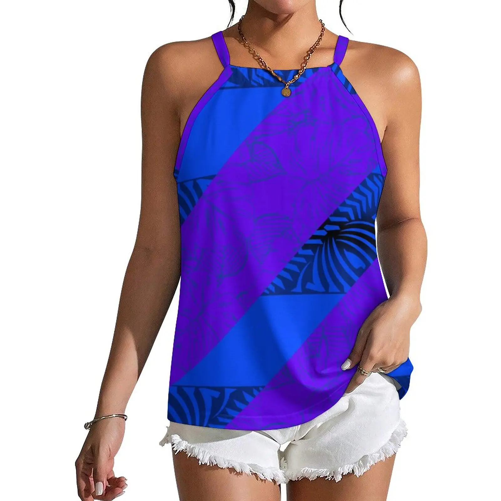 Women Summer Sleeveless Strapper Tank Top Custom Pattern Design Island Polynesian Ethnic Women Custom Classic Fashion
Women Summer Sleeveless Strapper Tank Top Custom Pattern Design Island Polynesian Ethnic Women Custom Classic Fashion