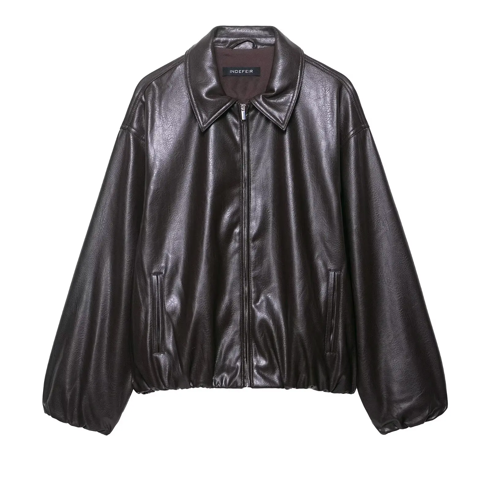 Korejepo New Women 2025 European and American Style Fashionable Imitation Leather Pilot Jacket Top
Korejepo New Women 2025 European and American Style Fashionable Imitation Leather Pilot Jacket Top