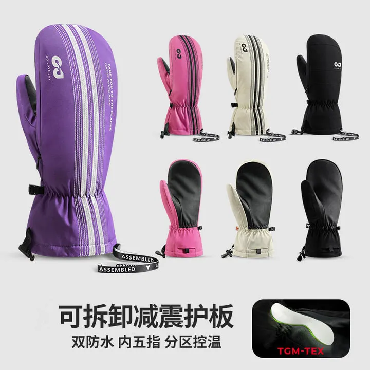 Snowboard Gloves For Men Women Waterproof Windproof Thermal Gloves Fleece Lined Snow Gloves Thick Warm Winter Ski
Snowboard Gloves For Men Women Waterproof Windproof Thermal Gloves Fleece Lined Snow Gloves Thick Warm Winter Ski