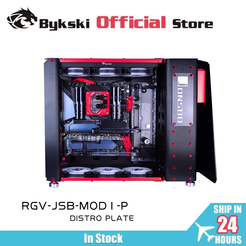 BYKSKI Acrylic Board Water Channel Solution use for JONSBO MOD1 Computer Case for CPU and GPU Block / 3PIN RGB / Combo DDC Pump
BYKSKI Acrylic Board Water Channel Solution use for JONSBO MOD1 Computer Case for CPU and GPU Block / 3PIN RGB / Combo DDC Pump