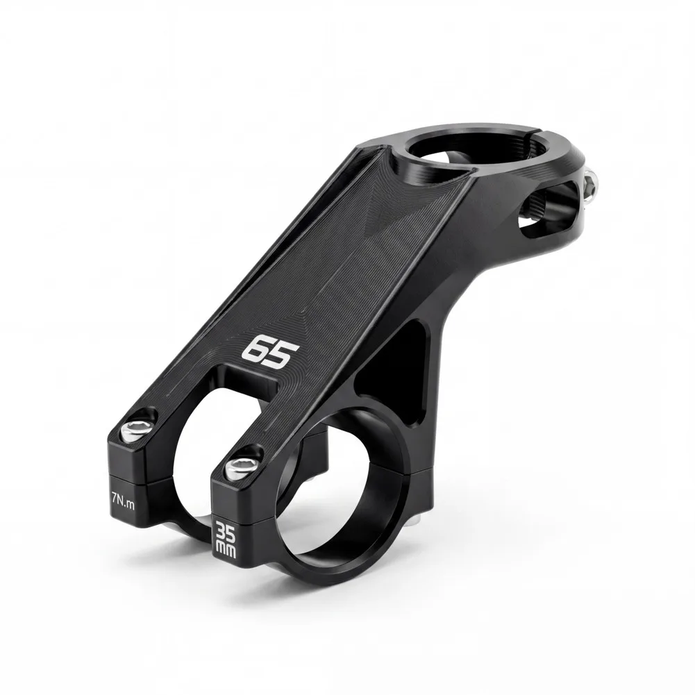 Aluminum Alloy Stem for Mountain Bikes with Integrated Design 6061 Material 60mm 65deg Lightweight Low-Drag Handlebar Connection
Aluminum Alloy Stem for Mountain Bikes with Integrated Design 6061 Material 60mm 65deg Lightweight Low-Drag Handlebar Connection