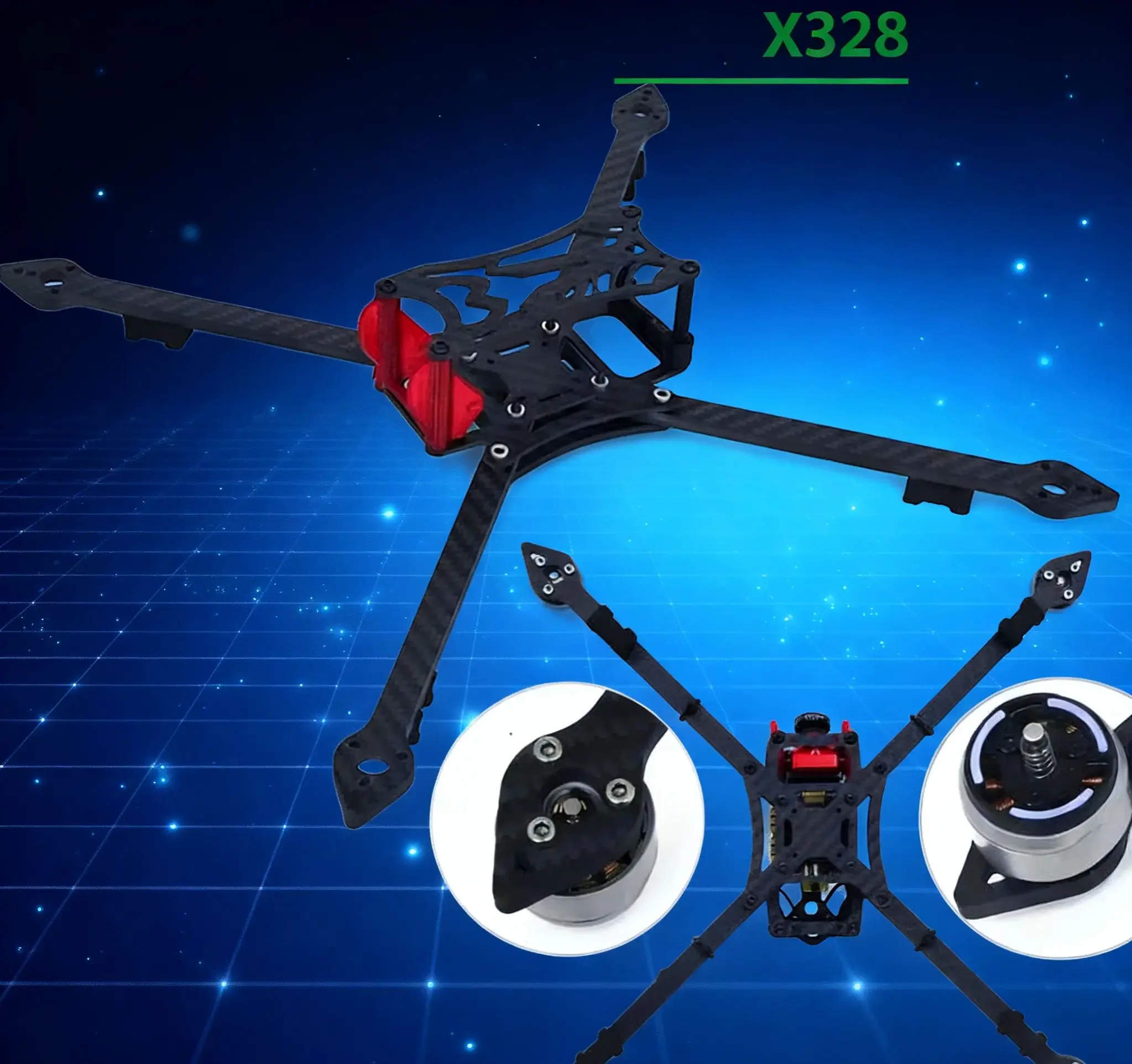 HSKRC 3K Carbon Fiber XL5 V2 232mm XL6 283mm XL7 294mm XL8 360mm True-X FPV Frame Kit for 5/6/7/8 Inch Racing Drone
HSKRC 3K Carbon Fiber XL5 V2 232mm XL6 283mm XL7 294mm XL8 360mm True-X FPV Frame Kit for 5/6/7/8 Inch Racing Drone