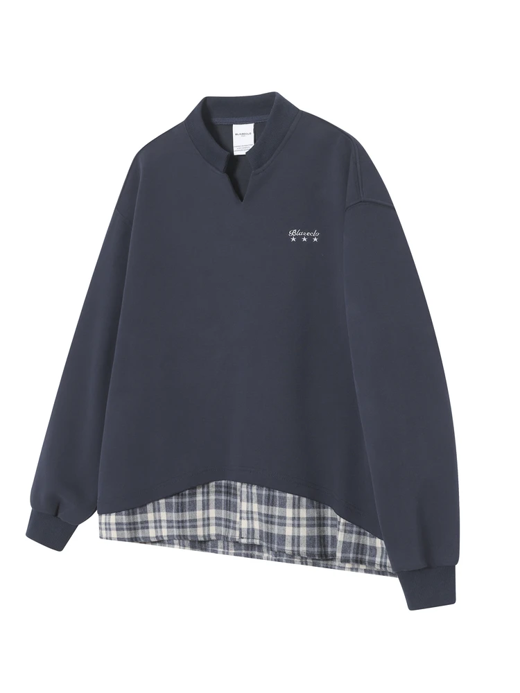 Свитшот BLAZECLO Осень 2025: Модный, в клетку, повседневный, универсальный, свободного кроя, с длинным рукавом, для молодежи, на каждый день
Свитшот BLAZECLO Осень 2025: Модный, в клетку, повседневный, универсальный, свободного кроя, с длинным рукавом, для молодежи, на каждый день