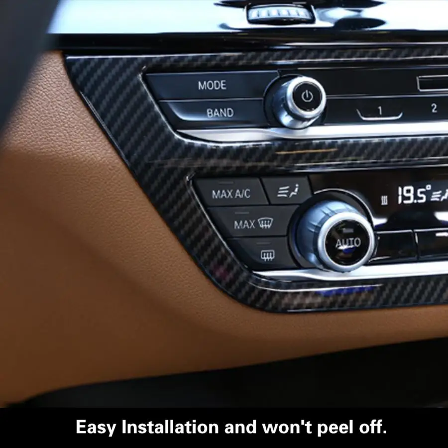For BMW 5 Series G30 2017-2018 Carbon Fiber Style Color Car Center Air Condition Frame Cover Trim Car Styling Accessories
For BMW 5 Series G30 2017-2018 Carbon Fiber Style Color Car Center Air Condition Frame Cover Trim Car Styling Accessories