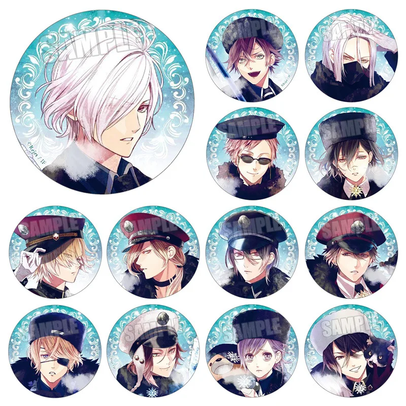 DIABOLIK LOVERS MORE BLOOD Anime Badge Brooch Pin Set Anime Merchandise Collectible Gift for Fans Cosplay Accessories Jewelry
DIABOLIK LOVERS MORE BLOOD Anime Badge Brooch Pin Set Anime Merchandise Collectible Gift for Fans Cosplay Accessories Jewelry