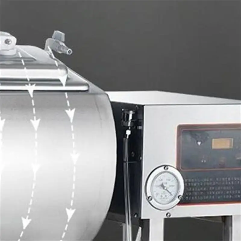 Stainless Steel Marinated Meat Salting Vacuum Marinator Meat Tumbler Salt Marinade Mixer Machine
Stainless Steel Marinated Meat Salting Vacuum Marinator Meat Tumbler Salt Marinade Mixer Machine