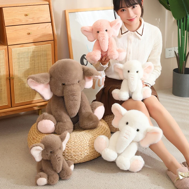 23/35cm Cute Pink Long Nose Elephant Plush Toys Lovely Soft Stuffed Cartoon Animals Dolls For Birthday Christmas Gift
23/35cm Cute Pink Long Nose Elephant Plush Toys Lovely Soft Stuffed Cartoon Animals Dolls For Birthday Christmas Gift