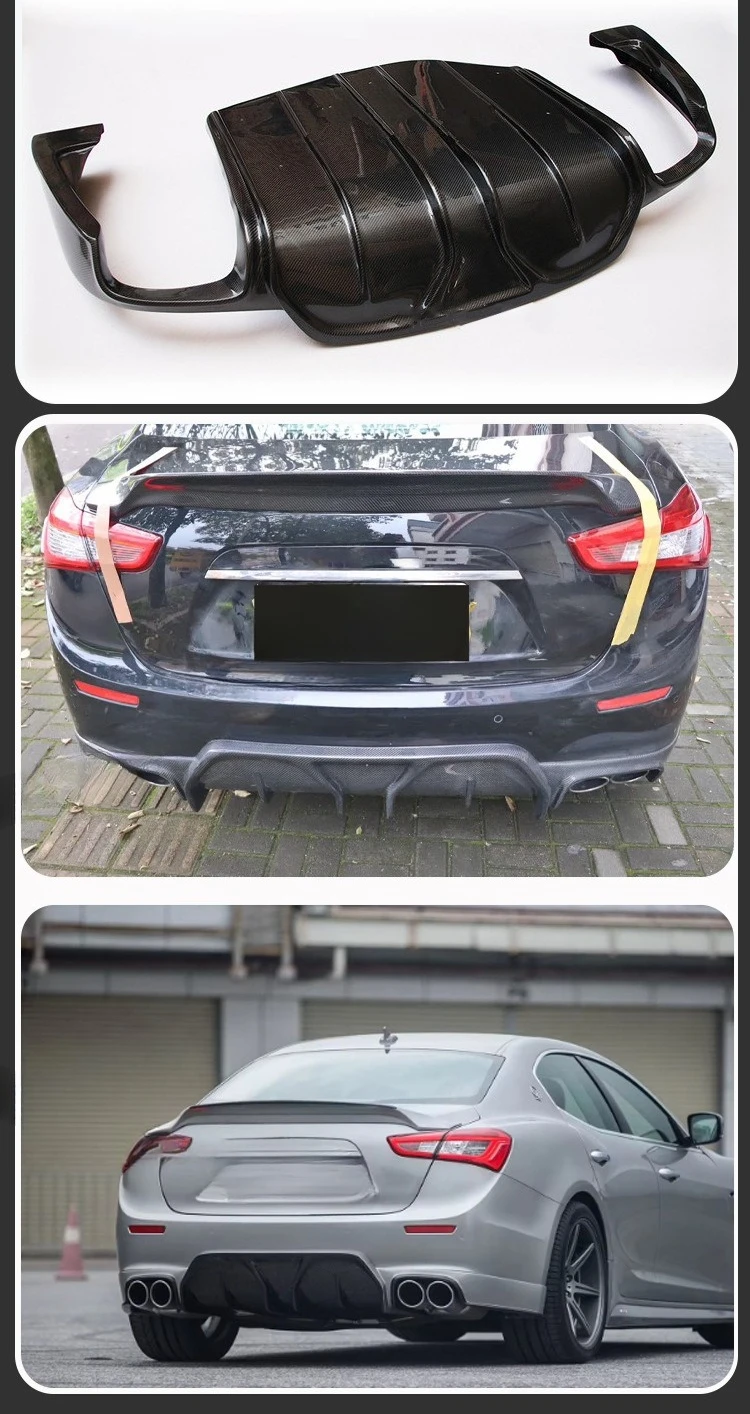 Carbon Fiber Rear Lip and Rear Bar for Maserati, Geberit ASPEC Models From 2013 To 2018 Model Y Range Rover Evoque Sti
Carbon Fiber Rear Lip and Rear Bar for Maserati, Geberit ASPEC Models From 2013 To 2018 Model Y Range Rover Evoque Sti