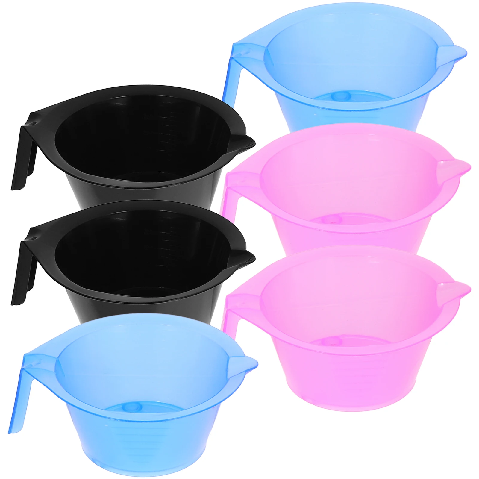 6Pcs Hair Dye Bowls Transparent ABS Material with Measurement Scales Professional Salon Grade Coloring Tools for Easy Hair
6Pcs Hair Dye Bowls Transparent ABS Material with Measurement Scales Professional Salon Grade Coloring Tools for Easy Hair