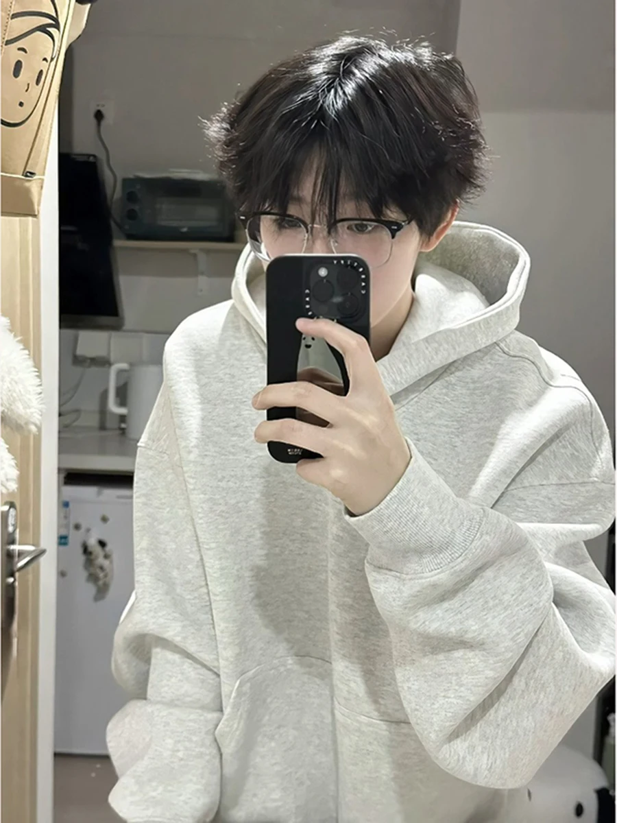 Boxy Fce Lined Hoodie Men's Winter Thi Hard Cleanfit Jaet White Floral ey American Sle Casual Long Sve Sweatirt
Boxy Fce Lined Hoodie Men's Winter Thi Hard Cleanfit Jaet White Floral ey American Sle Casual Long Sve Sweatirt