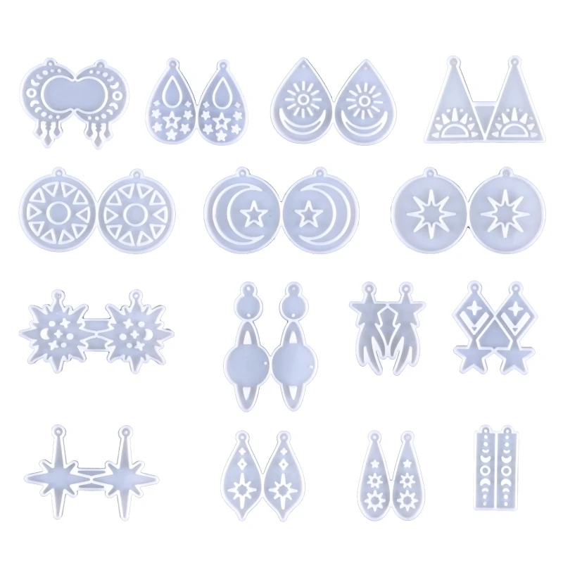 Earring Mold Hanging Pendant Astronomical Moon Star Mirror Silicone Mold Dropship
Earring Mold Hanging Pendant Astronomical Moon Star Mirror Silicone Mold Dropship