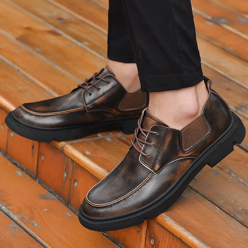 Men Derby Shoes Flat Comfortable Professional Classic Business Formal Men Shoes Size 38-46
Men Derby Shoes Flat Comfortable Professional Classic Business Formal Men Shoes Size 38-46