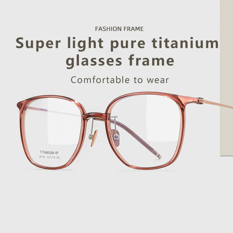 Ultralight Titanium TR90 Myopia Glasses Retro Round Optical Prescription Eyeglasses Frame Men And Women
Ultralight Titanium TR90 Myopia Glasses Retro Round Optical Prescription Eyeglasses Frame Men And Women