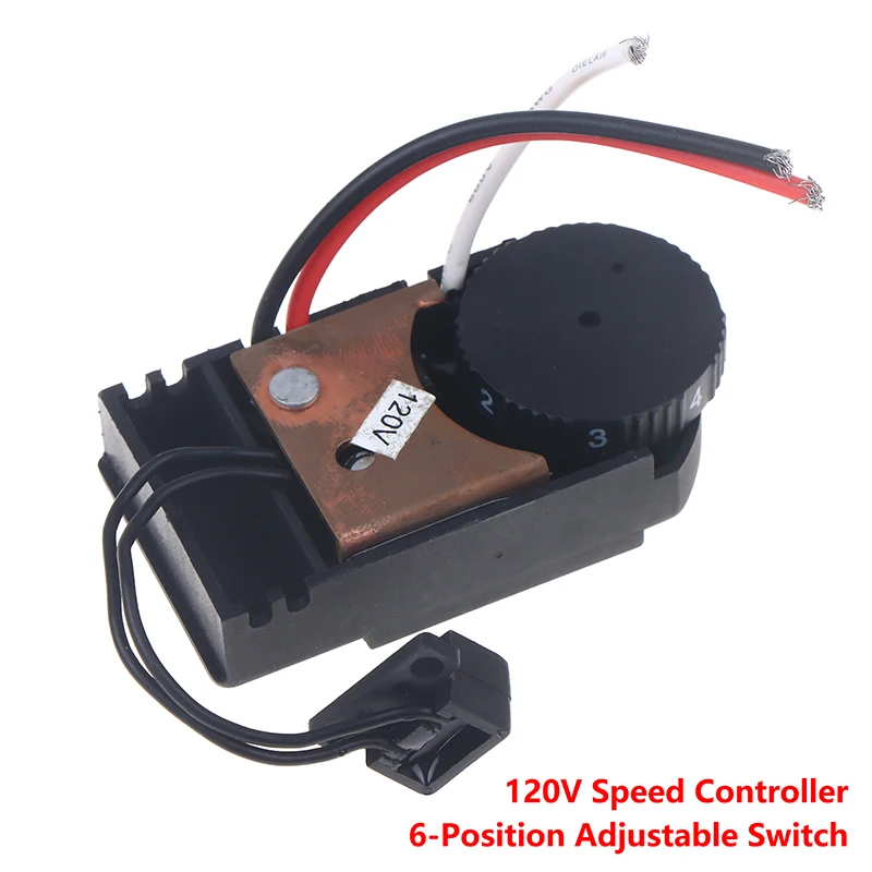 Высокоэффективный регулятор скорости 120 В — 6-позиционный регулируемый переключатель — регулятор скорости полировщика
Высокоэффективный регулятор скорости 120 В — 6-позиционный регулируемый переключатель — регулятор скорости полировщика