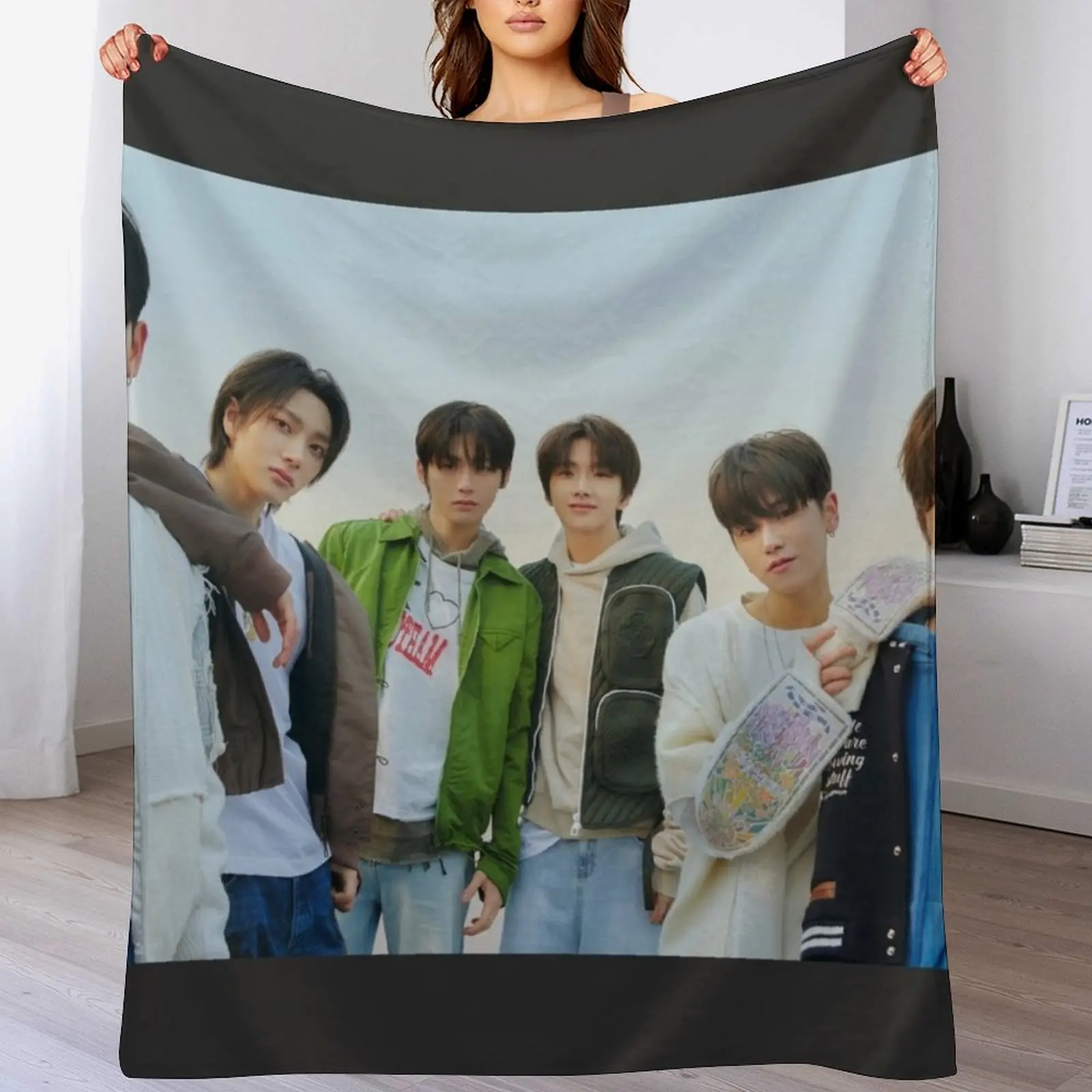 BOYNEXTDOOR black and white hot sexy concept kpop boy group members poster JAEHYUN, SUNGHO, RIWOO, TAESAN, LEEHAN, Throw Blanket
BOYNEXTDOOR black and white hot sexy concept kpop boy group members poster JAEHYUN, SUNGHO, RIWOO, TAESAN, LEEHAN, Throw Blanket