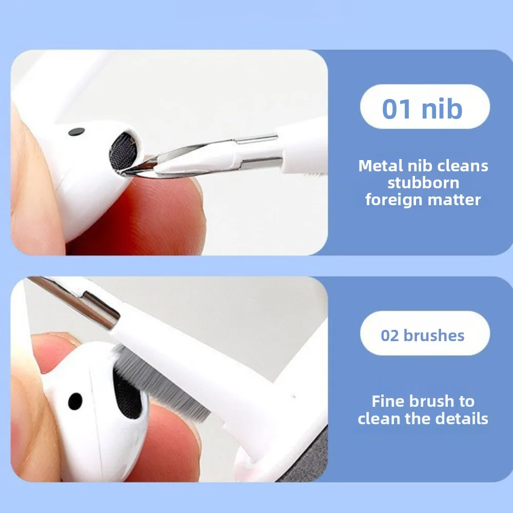 5 in 1 Electronic Cleaning Set Multipurpose Portable Screen Cleaner Kit Convenient Lightweight Earphone Cleaning Pen Kit Lens
5 in 1 Electronic Cleaning Set Multipurpose Portable Screen Cleaner Kit Convenient Lightweight Earphone Cleaning Pen Kit Lens