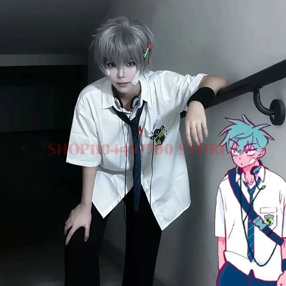 New Anime Alien Stage Till Cosplay Shirt Costume Men Women White Short Sleeved Top School Uniform Summer T-shirt Clothes
New Anime Alien Stage Till Cosplay Shirt Costume Men Women White Short Sleeved Top School Uniform Summer T-shirt Clothes