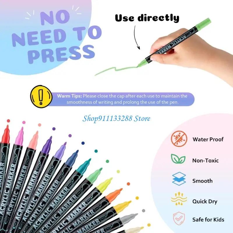 G88D Fast Drying Waterproof Painting Marker for Crafts Gifts on Multiple Material
G88D Fast Drying Waterproof Painting Marker for Crafts Gifts on Multiple Material