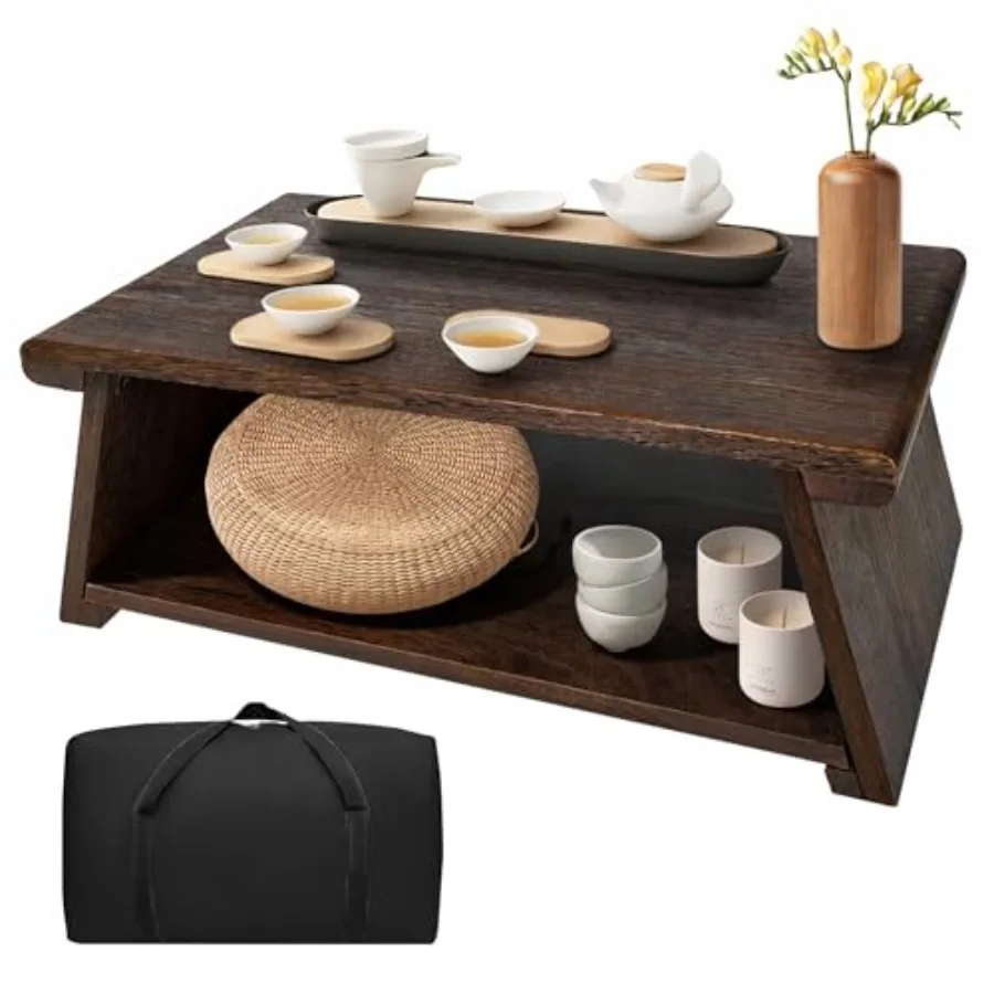 Japanese Low Floor Table Folding Coffee Tables23''x13.5'' Paulownia Wood Tables Tatami Tables Meditation Table Altar with Stora
Japanese Low Floor Table Folding Coffee Tables23''x13.5'' Paulownia Wood Tables Tatami Tables Meditation Table Altar with Stora