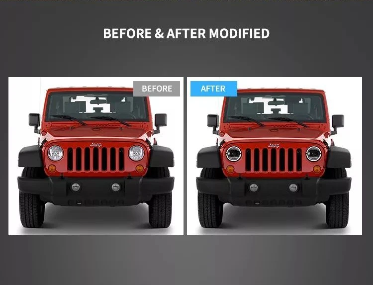 Pair of Car Styling Car Headlight Assembly For Jeep Wrangler 2007-2017 LED Head Lamp Car Tuning Light Parts Plug And Play
Pair of Car Styling Car Headlight Assembly For Jeep Wrangler 2007-2017 LED Head Lamp Car Tuning Light Parts Plug And Play