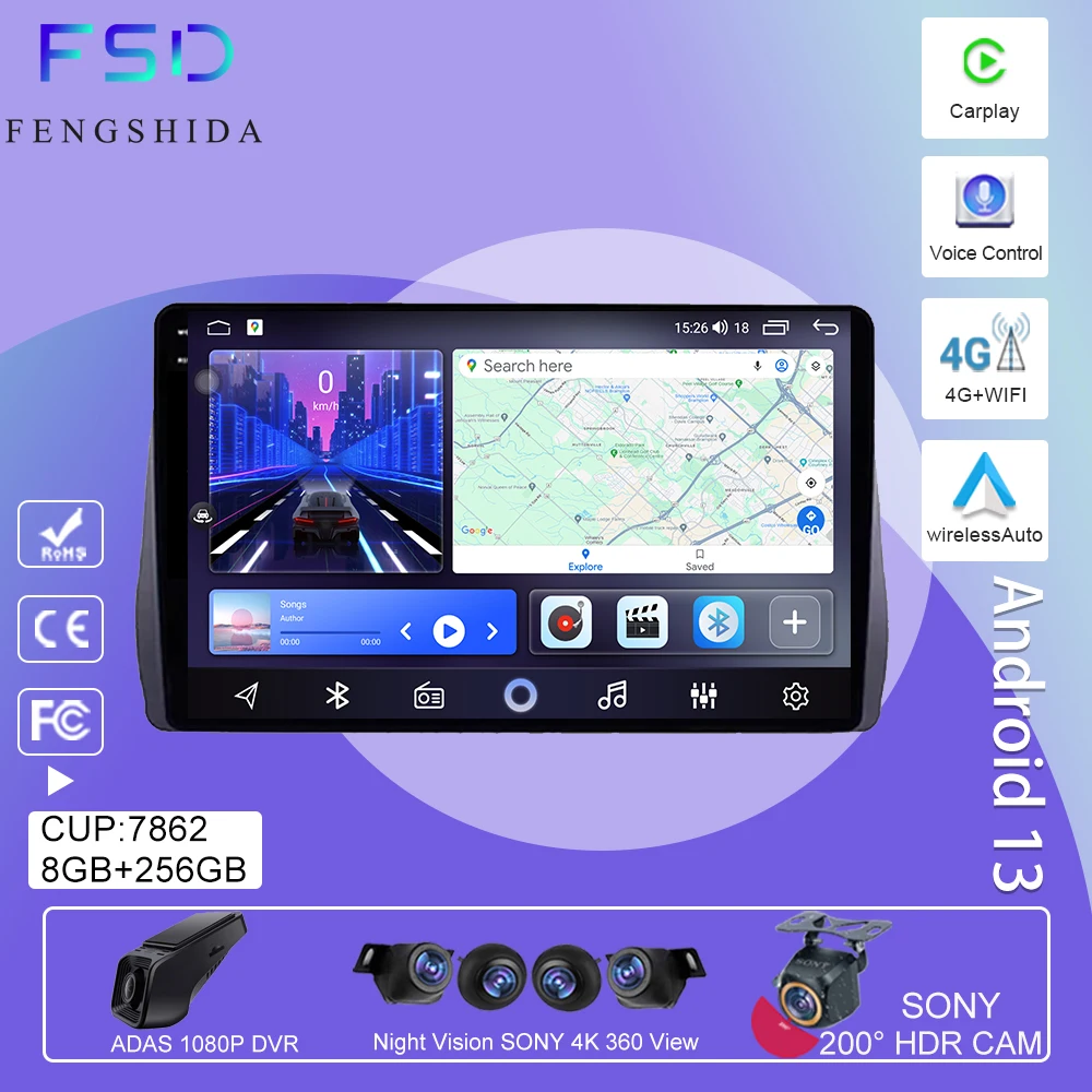 Автомагнитола на Android для Toyota Wish 2 II XE20 2009 2010 2011 2012-2017, автомобильный радиоприемник, мультимедийный плеер, навигатор, GPS, стерео, Wi-Fi, разъем 2 Din
Автомагнитола на Android для Toyota Wish 2 II XE20 2009 2010 2011 2012-2017, автомобильный радиоприемник, мультимедийный плеер, навигатор, GPS, стерео, Wi-Fi, разъем 2 Din