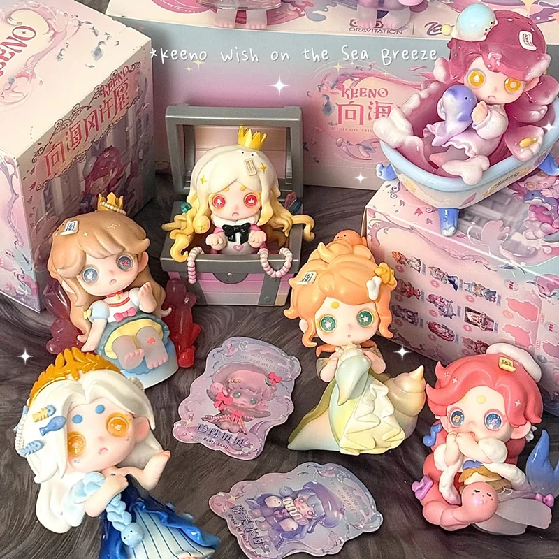 Keeno Wish On The Sea Breeze Series Blind Box Doll Action Figure Cute Keeno Mystery Box Anime Figurine Statue Surprise Bag Toys
Keeno Wish On The Sea Breeze Series Blind Box Doll Action Figure Cute Keeno Mystery Box Anime Figurine Statue Surprise Bag Toys