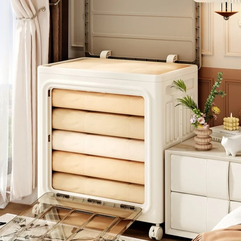 Firm Clothes storage cabinet Household foldable bedroom clothing quilt storage box Large capacity flip to organize lockers
Firm Clothes storage cabinet Household foldable bedroom clothing quilt storage box Large capacity flip to organize lockers