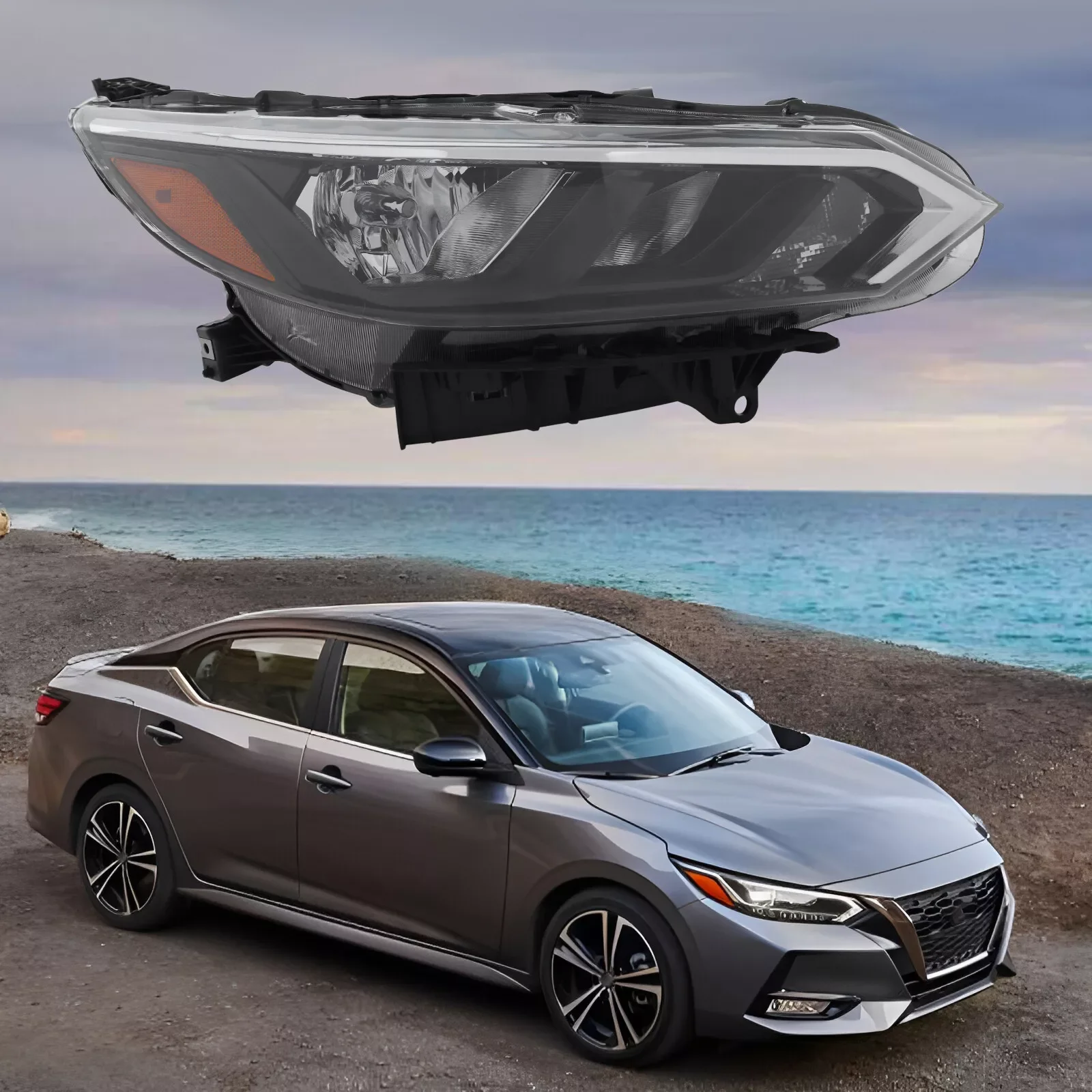 Галогенные фары в сборе для NISSAN SENTRA S/SV 2024-2025 гг., 4-контактные передние фары без лампочек
Галогенные фары в сборе для NISSAN SENTRA S/SV 2024-2025 гг., 4-контактные передние фары без лампочек