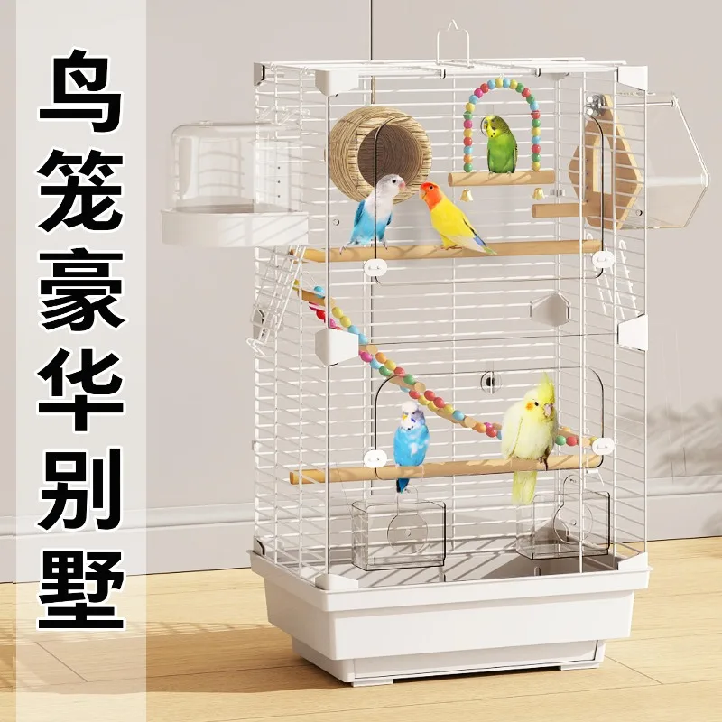 Клетка для птиц Tiger Parrot Xuanfeng Peony Wenniao, вышитая, с вышивкой в виде глаз, металлическая, большая, просторная, декоративная клетка-вилла королевского размера
Клетка для птиц Tiger Parrot Xuanfeng Peony Wenniao, вышитая, с вышивкой в виде глаз, металлическая, большая, просторная, декоративная клетка-вилла королевского размера
