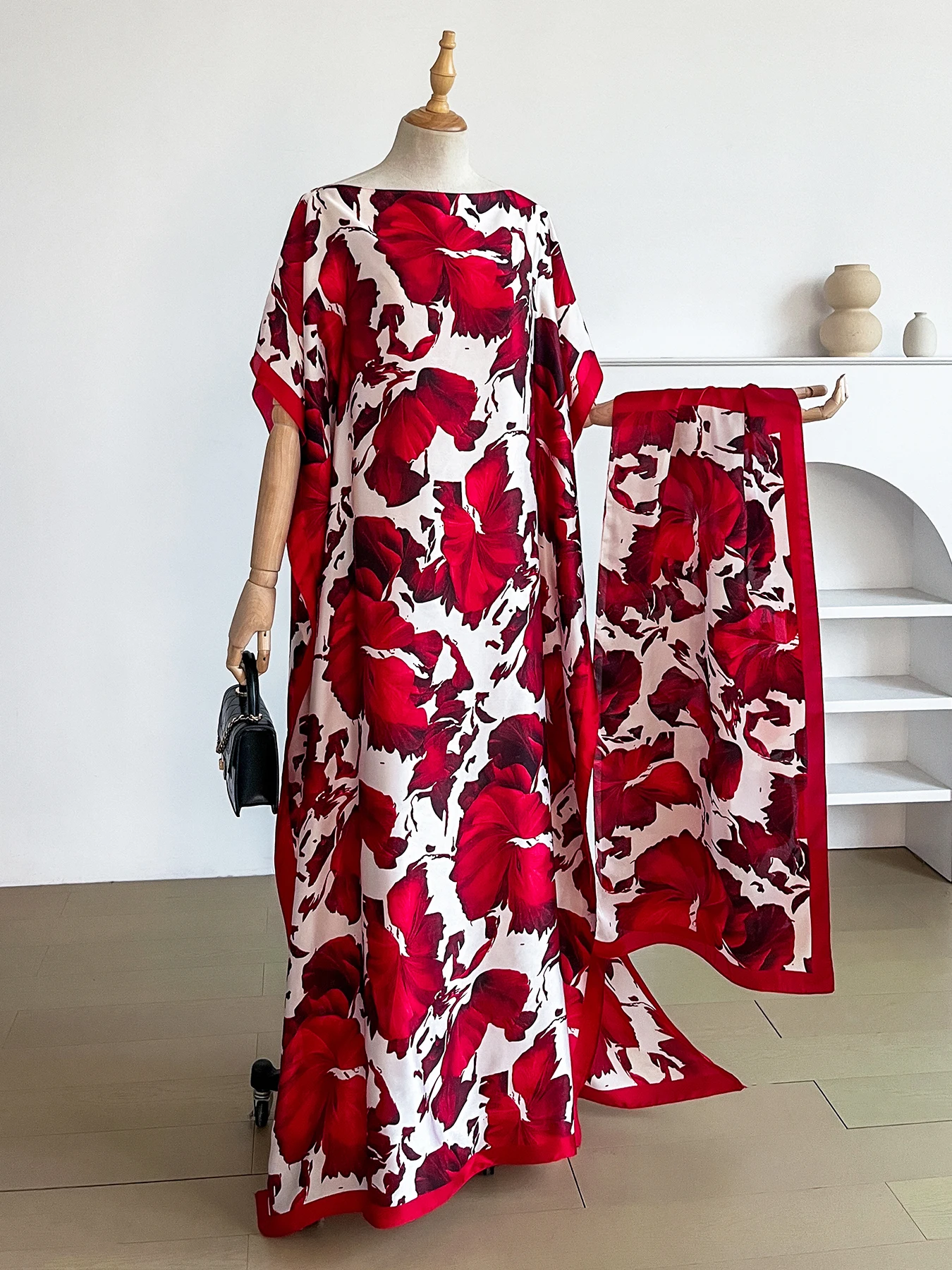 Summer Short Sleeve Cotton Abaya Dress for Women 2026 New Dubai Style Maxi Islam African Dress with Big Scarf for Ladies
Summer Short Sleeve Cotton Abaya Dress for Women 2026 New Dubai Style Maxi Islam African Dress with Big Scarf for Ladies