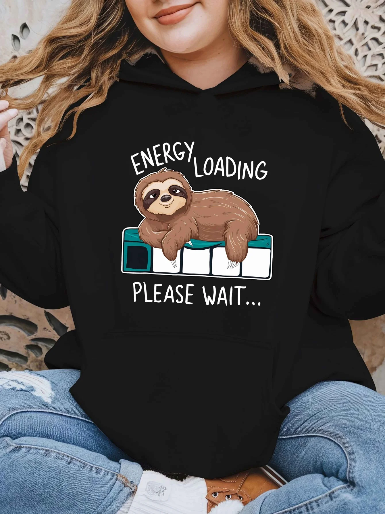 Толстовка с принтом Energy Loading Please Wait, мужская и женская толстовка с длинными рукавами, пуловер Y2k, топы, повседневная осенне-зимняя одежда
Толстовка с принтом Energy Loading Please Wait, мужская и женская толстовка с длинными рукавами, пуловер Y2k, топы, повседневная осенне-зимняя одежда