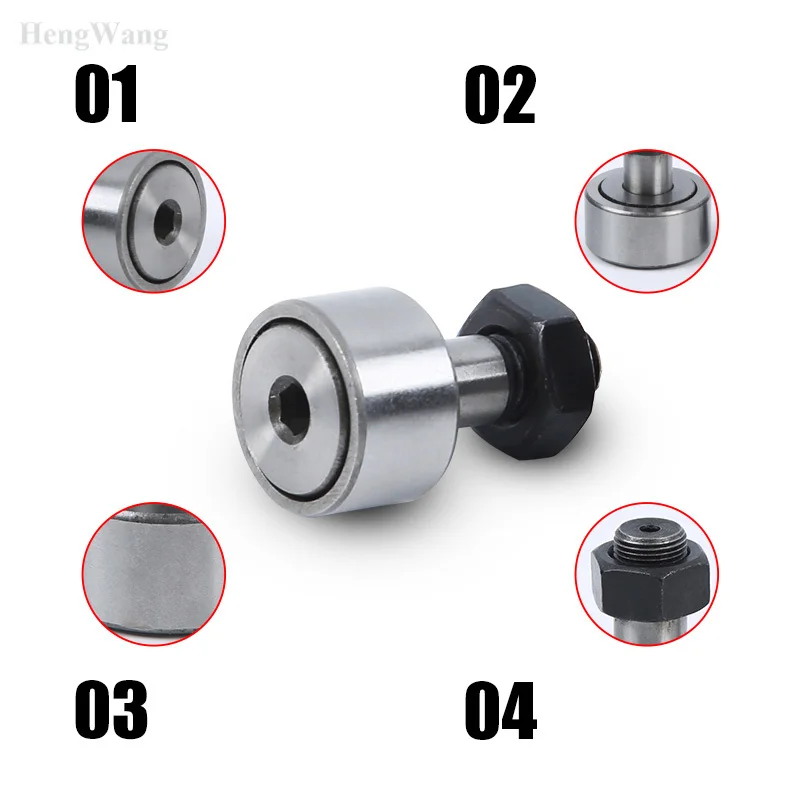 Bolt type needle cam roller bearing CF3 CF4 CF5 CF6 CF8 CF10 CF12 CF16 CF18 CF20 CF24 CF30 KR10 12 13 16 19 22 26 30 32 35 40 47
Bolt type needle cam roller bearing CF3 CF4 CF5 CF6 CF8 CF10 CF12 CF16 CF18 CF20 CF24 CF30 KR10 12 13 16 19 22 26 30 32 35 40 47