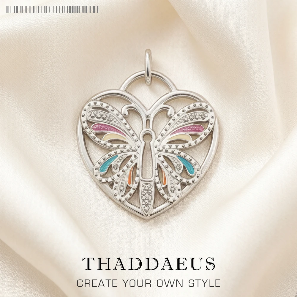 Heart Sharp Butterfly Pendant Brand New Fine Jewelry Bohemia Accessories 925 Sterling Silver Gift For Women
Heart Sharp Butterfly Pendant Brand New Fine Jewelry Bohemia Accessories 925 Sterling Silver Gift For Women