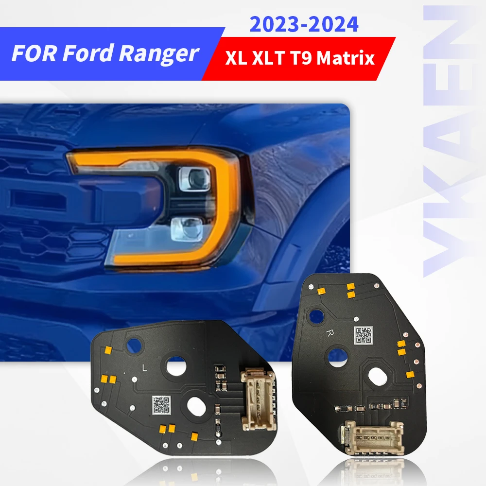 LED DRL Boards Daylight For Ford Ranger Raptor XLT XL Lariat T9 2024 2025 Matrix Headlight Daytime Running Light Yellow Amber
LED DRL Boards Daylight For Ford Ranger Raptor XLT XL Lariat T9 2024 2025 Matrix Headlight Daytime Running Light Yellow Amber