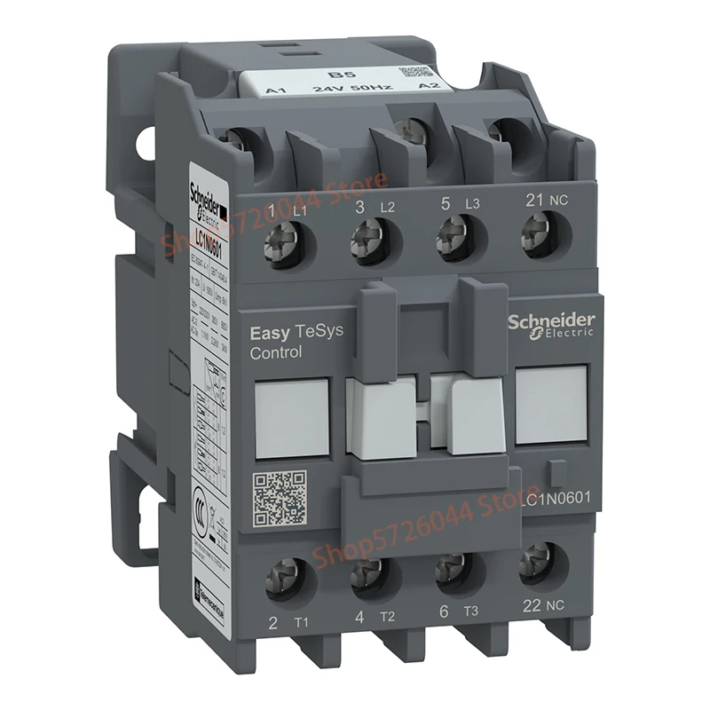 Easy TeSys Control 3P LC1N0601B5N LC1N0901B5N LC1N1801B5N LC1N2501B5N Ac contactor controls coil voltage 24VAC
Easy TeSys Control 3P LC1N0601B5N LC1N0901B5N LC1N1801B5N LC1N2501B5N Ac contactor controls coil voltage 24VAC
