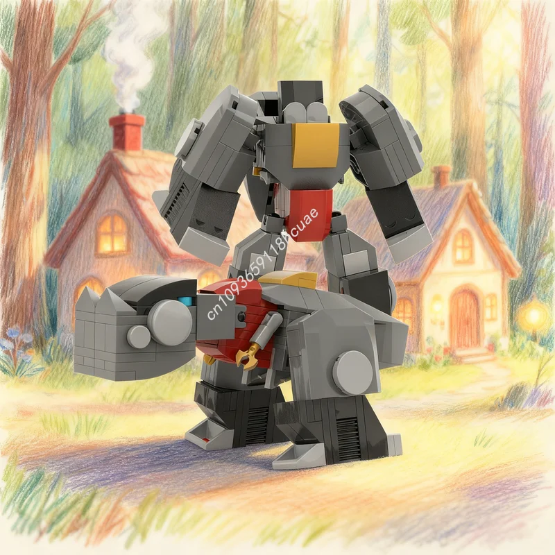 166pcs MOC Dinosaurs Grimlock Model Building Blocks Construction Festival Gift DIY Creative Toys Idea Brick Education
166pcs MOC Dinosaurs Grimlock Model Building Blocks Construction Festival Gift DIY Creative Toys Idea Brick Education