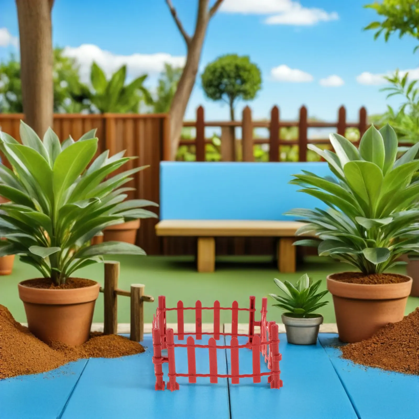 Искусственный декоративный забор-ограждение длиной 8 метров для разделения открытых пространств, защиты углов сада, декоративной отделки газона и ландшафтного дизайна
Искусственный декоративный забор-ограждение длиной 8 метров для разделения открытых пространств, защиты углов сада, декоративной отделки газона и ландшафтного дизайна