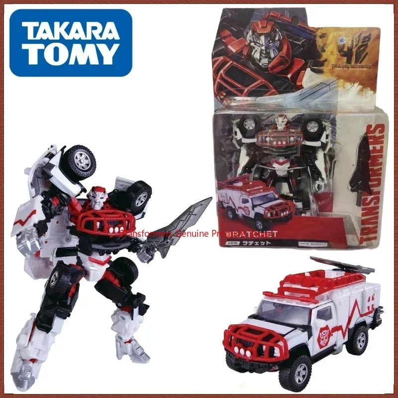 In Stock Takara Tomy Transformers Movie 4 Japanese version AOE AD series AD-15 D-level Ratchet Birthday Gift Model Figure Mecha
In Stock Takara Tomy Transformers Movie 4 Japanese version AOE AD series AD-15 D-level Ratchet Birthday Gift Model Figure Mecha