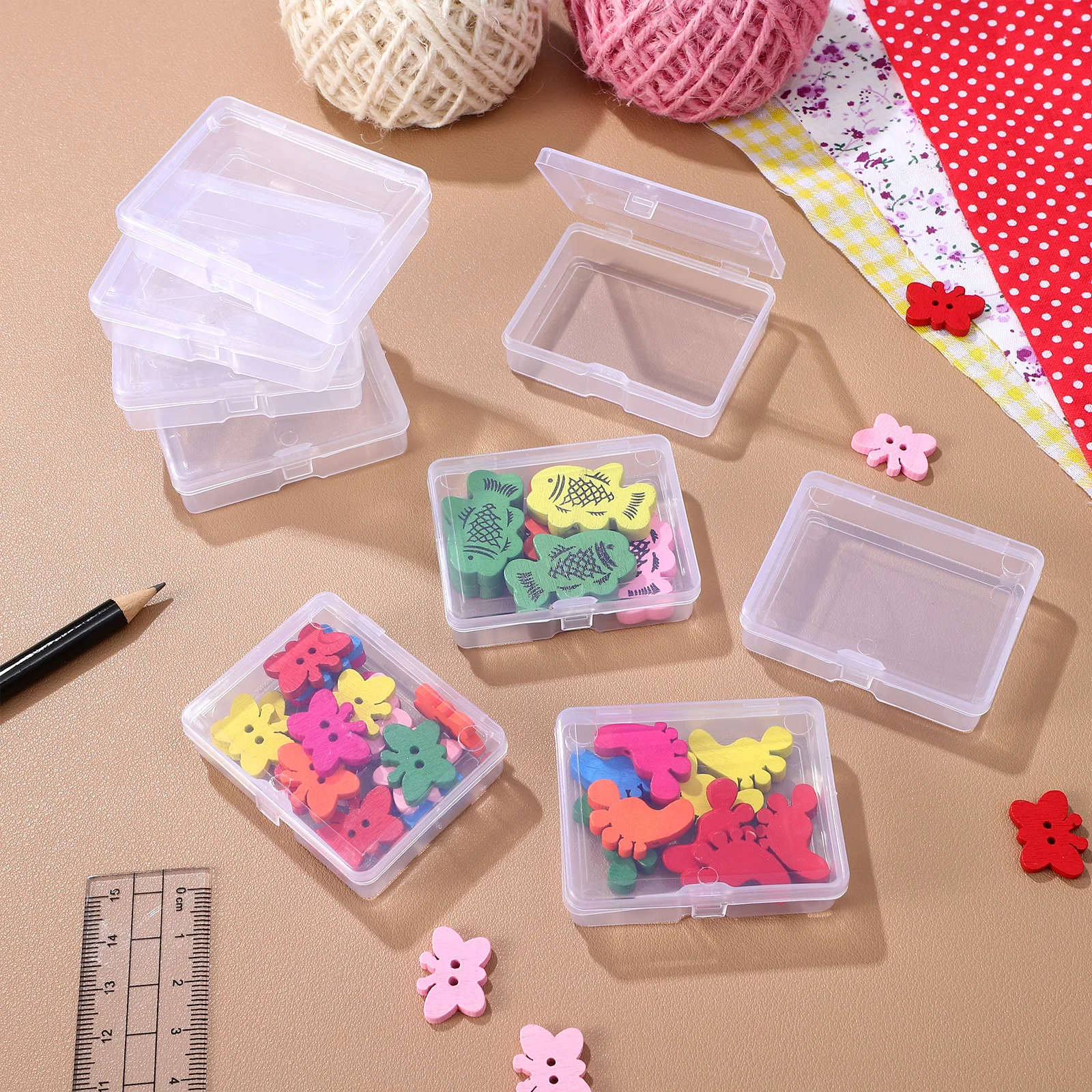 24Pcs Mini Plastic Containers Bead Storage Box Jewelry Organizer Portable Lightweight Multipurpose Packaging Box
24Pcs Mini Plastic Containers Bead Storage Box Jewelry Organizer Portable Lightweight Multipurpose Packaging Box