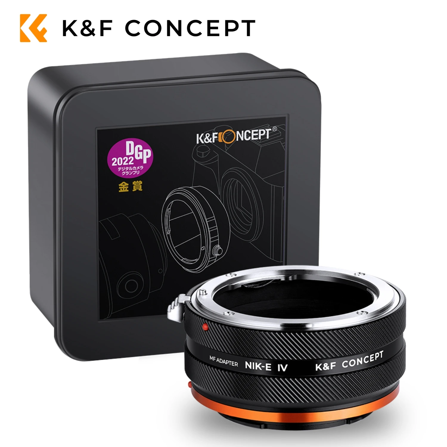 K&F CONCEPT NIK-E Camera Lens Mount Adapter for Nikon F Lens Mount to Sony E Alpha NEX-7 NEX-6 NEX-5N A7 Cameras
K&F CONCEPT NIK-E Camera Lens Mount Adapter for Nikon F Lens Mount to Sony E Alpha NEX-7 NEX-6 NEX-5N A7 Cameras