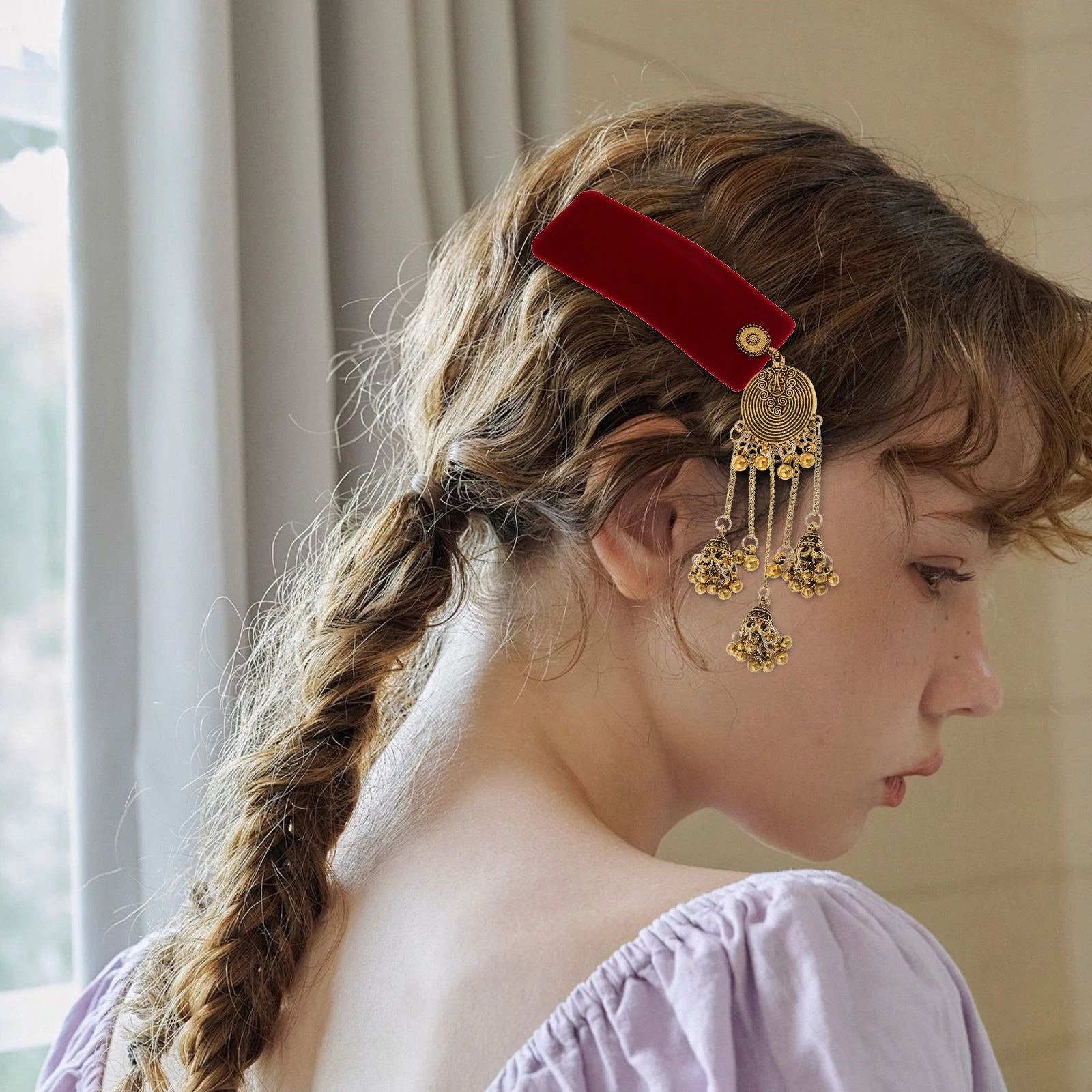 Vintage Chinese Hair Clip Women Wedding Accessory Retro Barrette Stylish Unique Decorative Special Occasions Thin Thick Hair
Vintage Chinese Hair Clip Women Wedding Accessory Retro Barrette Stylish Unique Decorative Special Occasions Thin Thick Hair