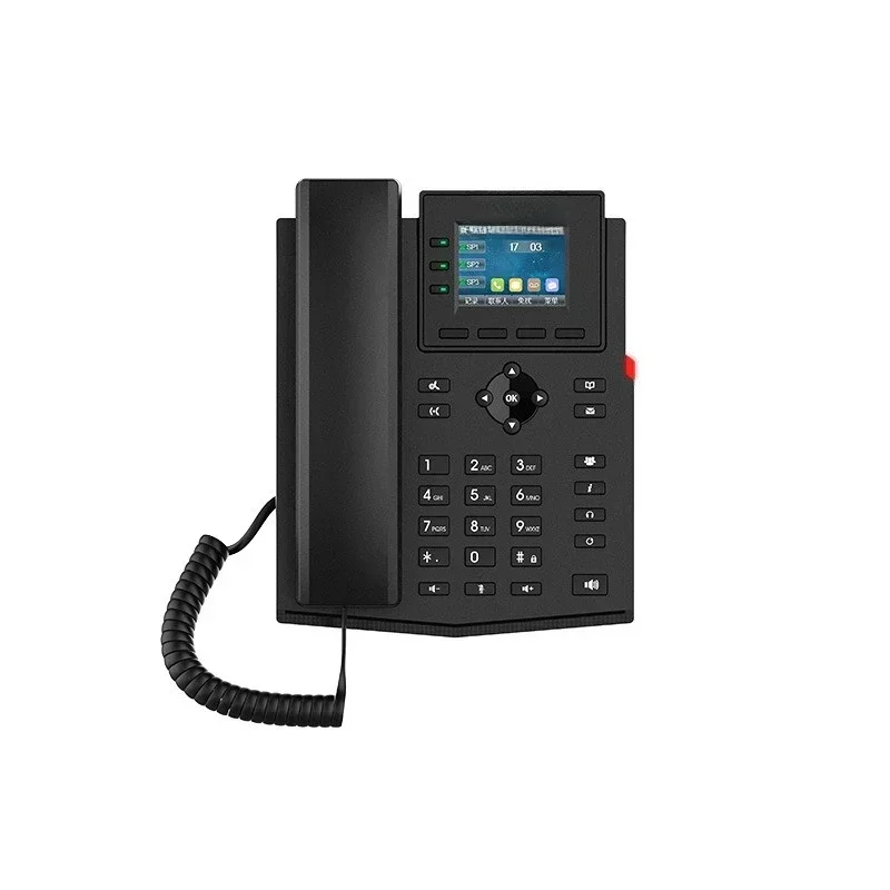 X300 Series Multifunctional Wi-Fi Wireless, Multi-party Conference Network IP Phone
X300 Series Multifunctional Wi-Fi Wireless, Multi-party Conference Network IP Phone